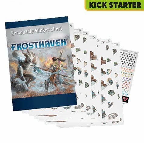 Spiele: Frosthaven Removable Sticker Set - OVP – Neu und originalverpackt aus Zürich von