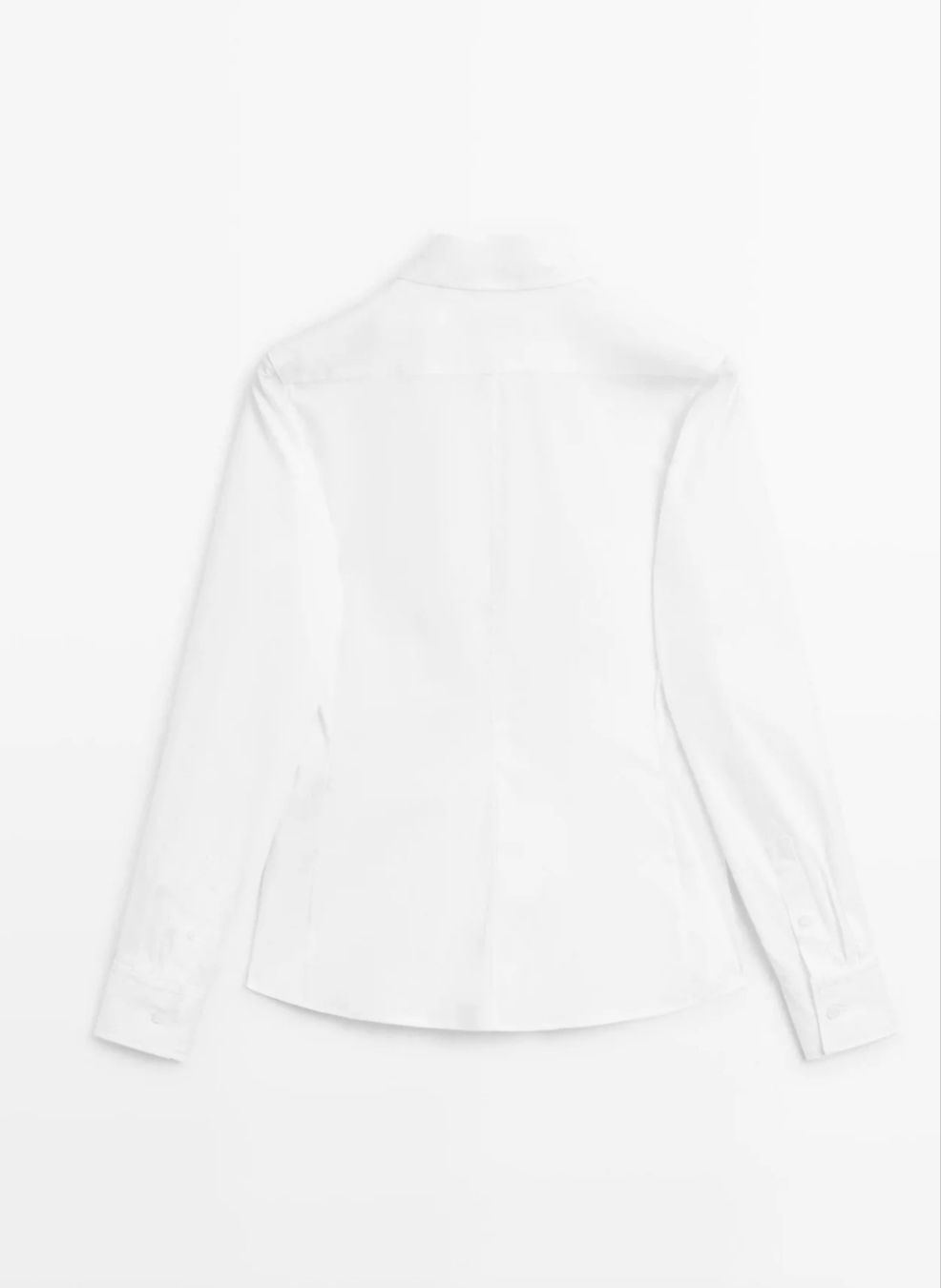 Massimo Dutti Camicette: Weiss schickes Hemd, Massimo Dutti – Nuovo (secondo la descrizione) da Wädenswil venduto da macik 1