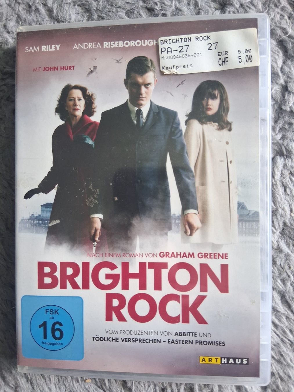 Tutti i DVDs: BRIGHTON ROCK        DVD – Usato da Wetzikon ZH venduto da Ramones01