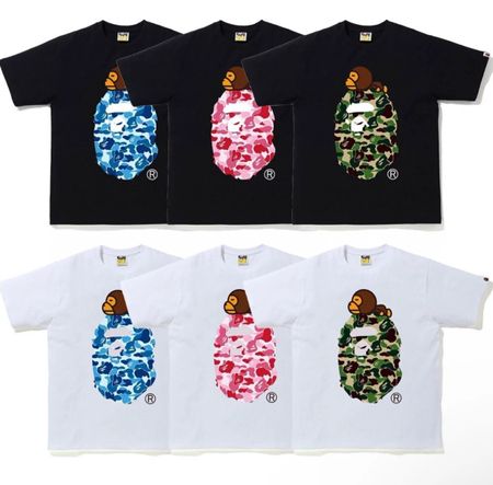 Bape Ape Head T-Shirt verschiedene Farben und Grössen