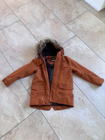 Kinder Winterjacke Reima braun Grösse 140 guter Zustand
