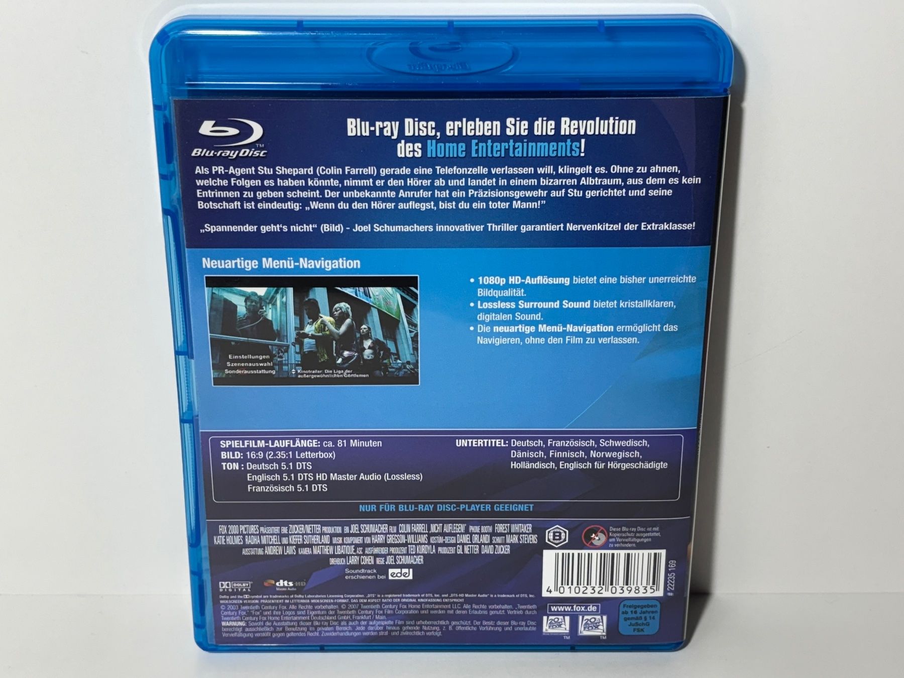 Alle DVDs: Nicht Auflegen Blu Ray – Gebraucht aus Wilderswil von Sstriker 1