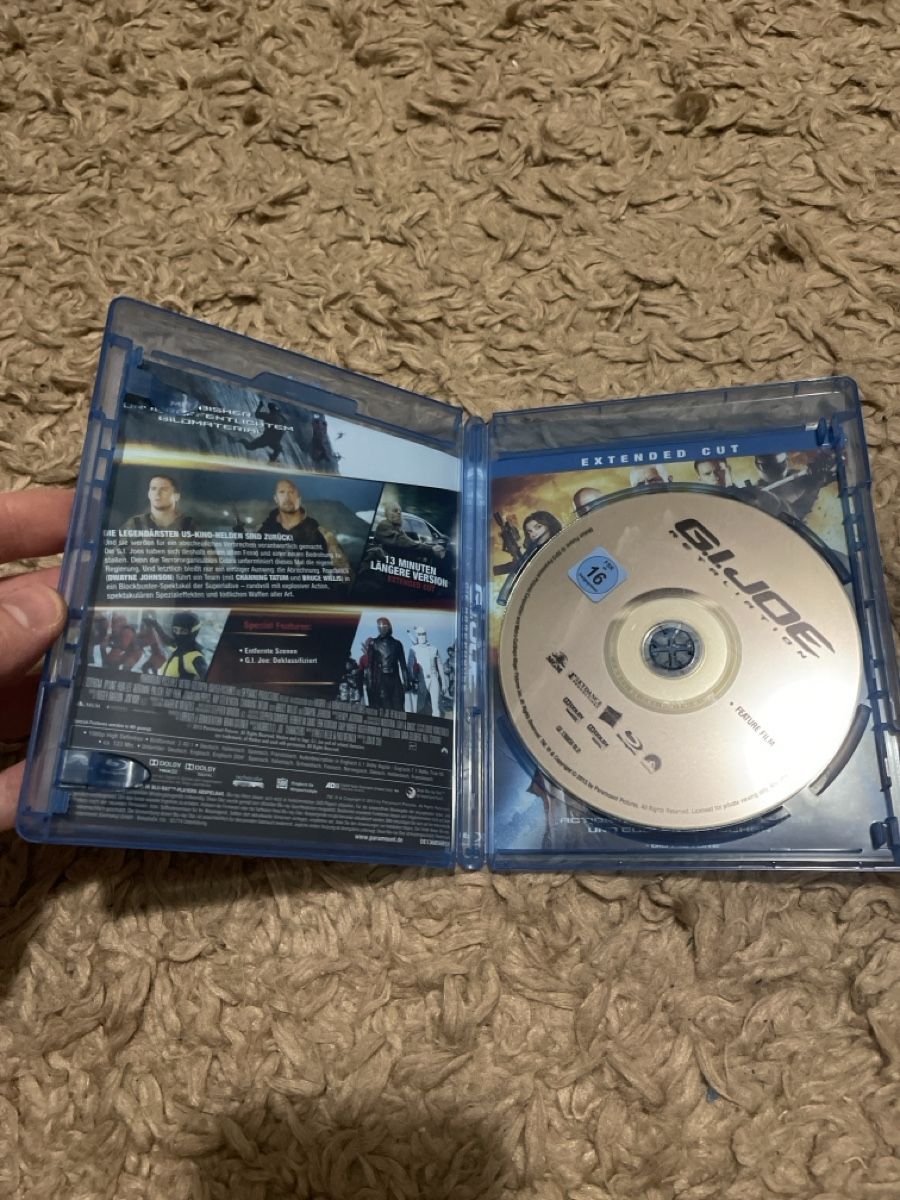 Alle DVDs: Blu-ray G.I. Joe Die Abrechnung Extended Cut  – Gebraucht aus Unterkulm von AnoliOccasion 1