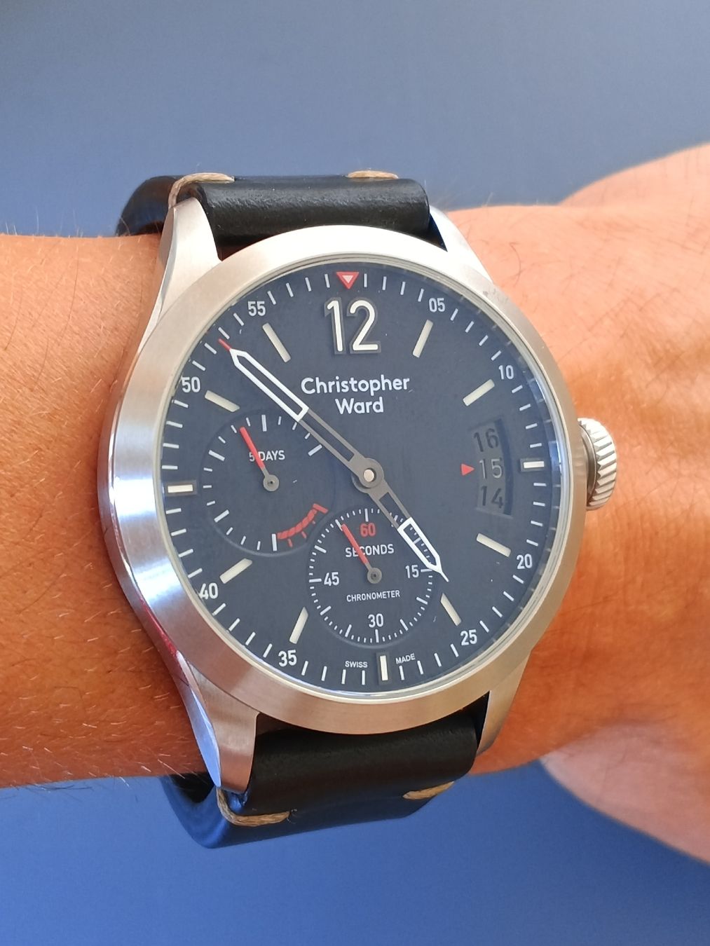 Christopher Ward Orologi: Christopher Ward C8 Power Reserve Limited Edition. – Usato da Uitikon Waldegg venduto da Alis_Stelian_Nenkov