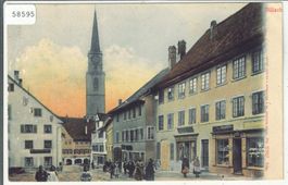Bülach - Dorfstrasse - animee - coloriert