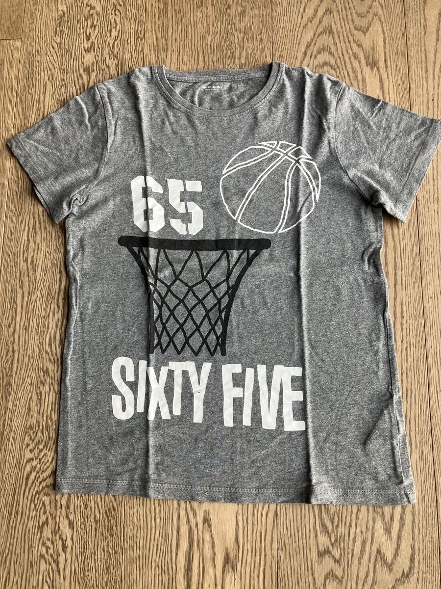 Vertbaudet Camicie, T-shirt & Polo: Basketball-T-Shirt grau 162 – Usato da Cham venduto da Liliane78