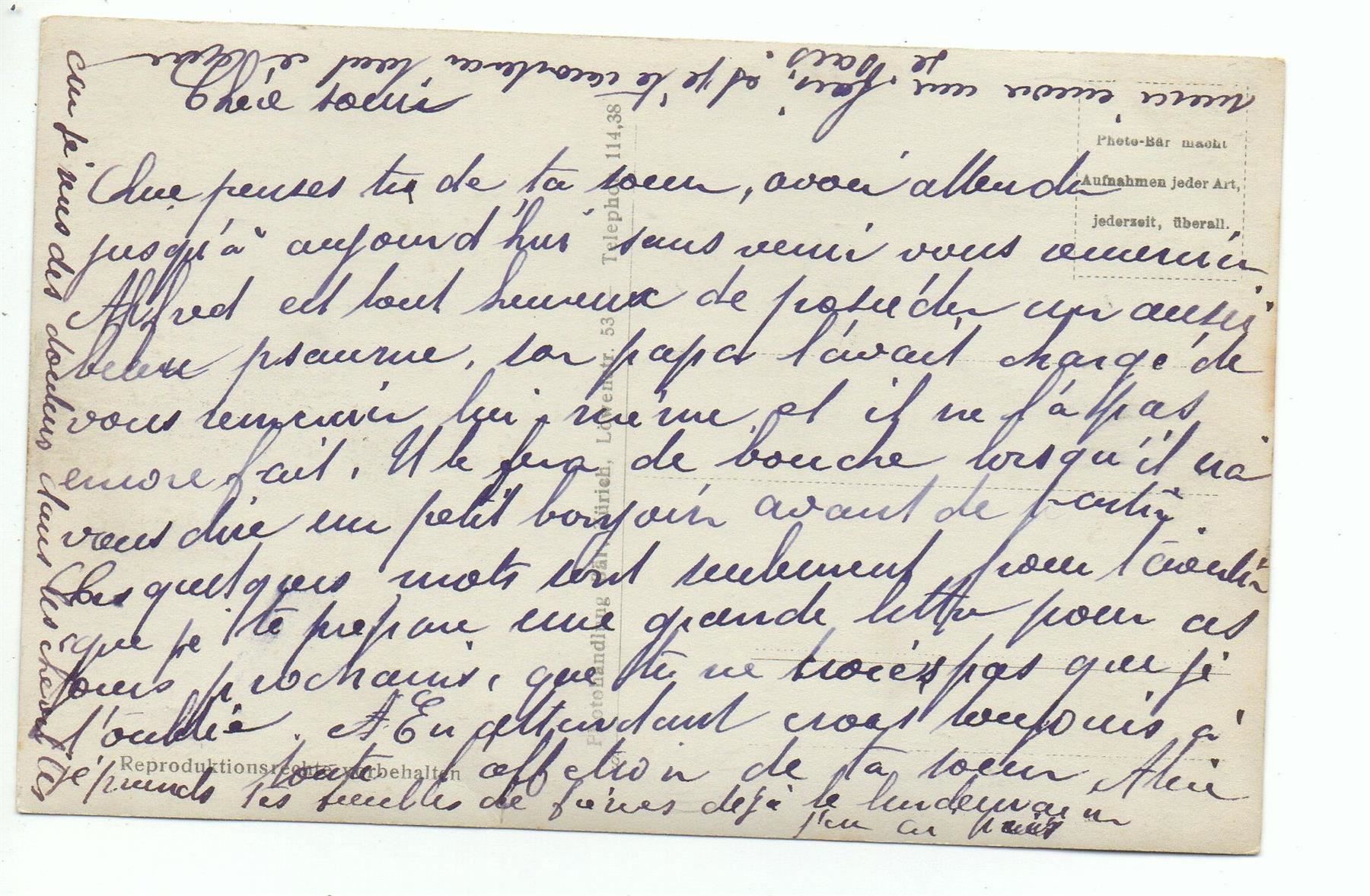 Cartoline postali: FAMILIE VOR BAUERNHAUS – Usato da Jona venduto da philajona 1