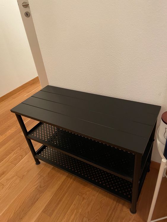 Ikea PINNIG Schuhbank Sitzbank und MACKAPÄR Schuhregal Kaufen auf Ricardo