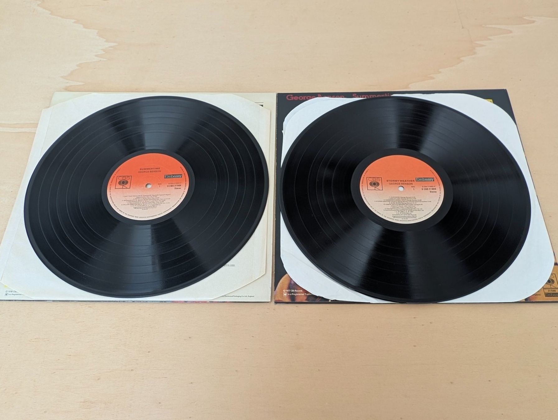 Dischi in vinile: 2 x George Benson – Usato da Ebikon venduto da kisuM 3