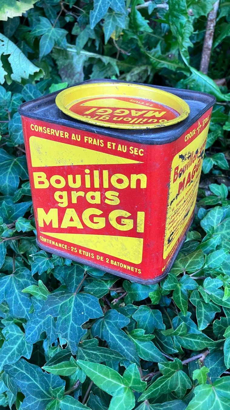 Barattoli: Blechdose MAGGI 10cm boite vintage – Usato da St-Cierges venduto da LeRegain