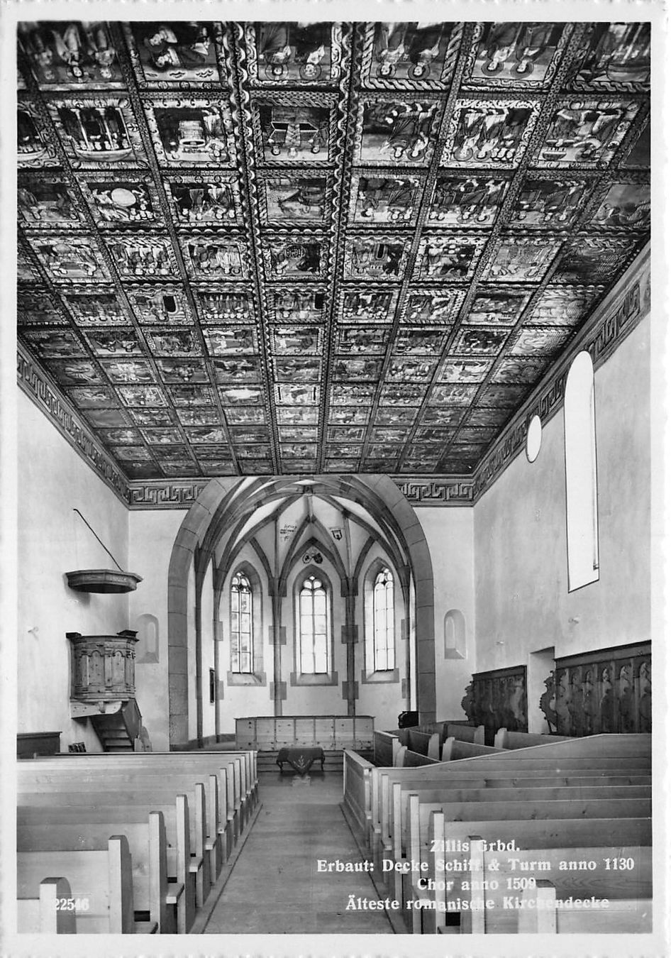 Cartoline postali: Zillis, Kirche – Usato da Ottikon b.Kemptth. venduto da Neptun1974