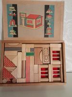 Erzgebirgischer Blumenauer Holzbaukasten DDR ab 1952