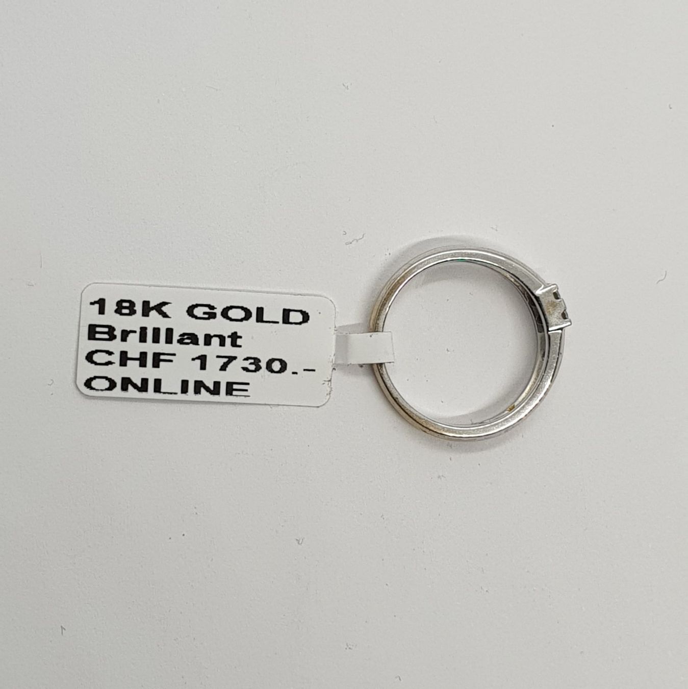 Anelli: Echt 18K Gold - Diamant Ring – Usato da Luzern venduto da Luzern-Goldhaus 1