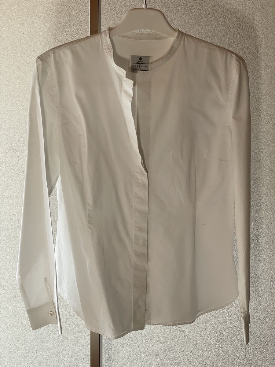 Camicette: Habsburg Bluse in weiss Gr. 40 – Usato da St. Moritz venduto da hdj_dd7v 1