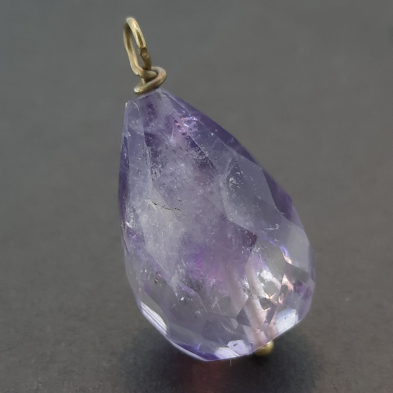 Pendentifs: Wunderschöner Anhänger mit Amethyst Edelstein – D'occasion à Unterägeri par Altgoldschmuck