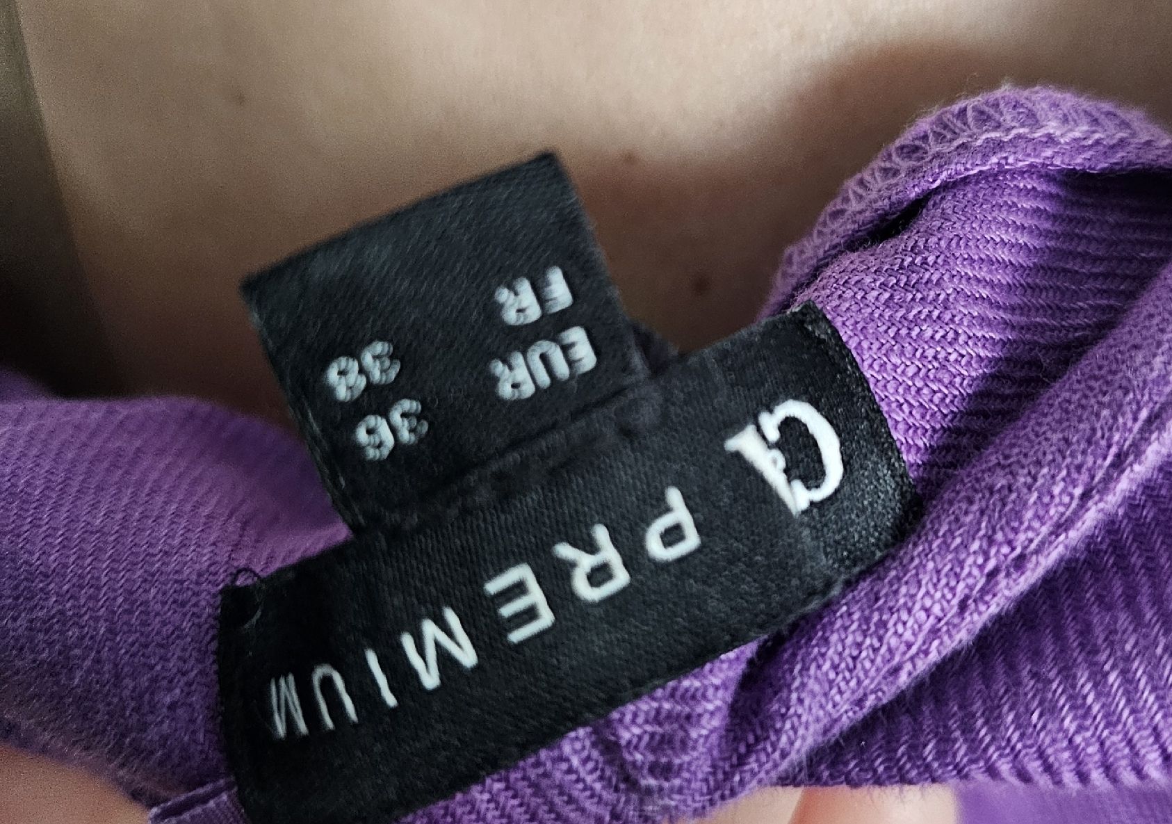 Tute: Lila Jumpsuit Gr. 36 Leinhose – Usato da Grosshöchstetten venduto da Qenko 3