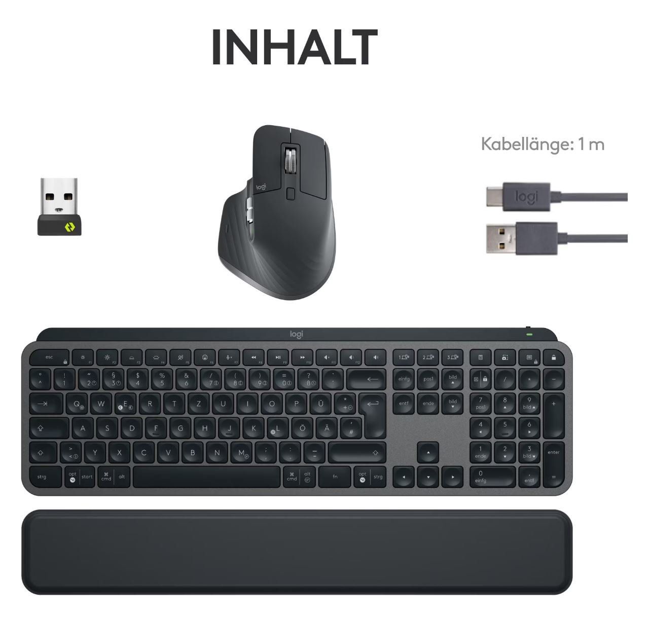 Logitech Tastiere: Logitech MX Keys S Combo Maus und Tastatur Set – Nuovo e nell'imballaggio originale da Wettingen venduto da Schabernack_sam 3