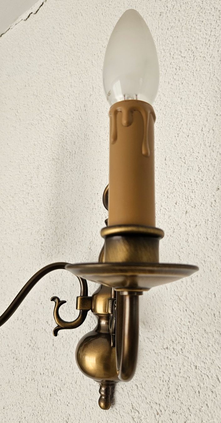 Lampadari & plafoniere: 1Deckenlampe und 2 Wandlampen antik Messing – Usato da Oftringen venduto da Dinu10 9