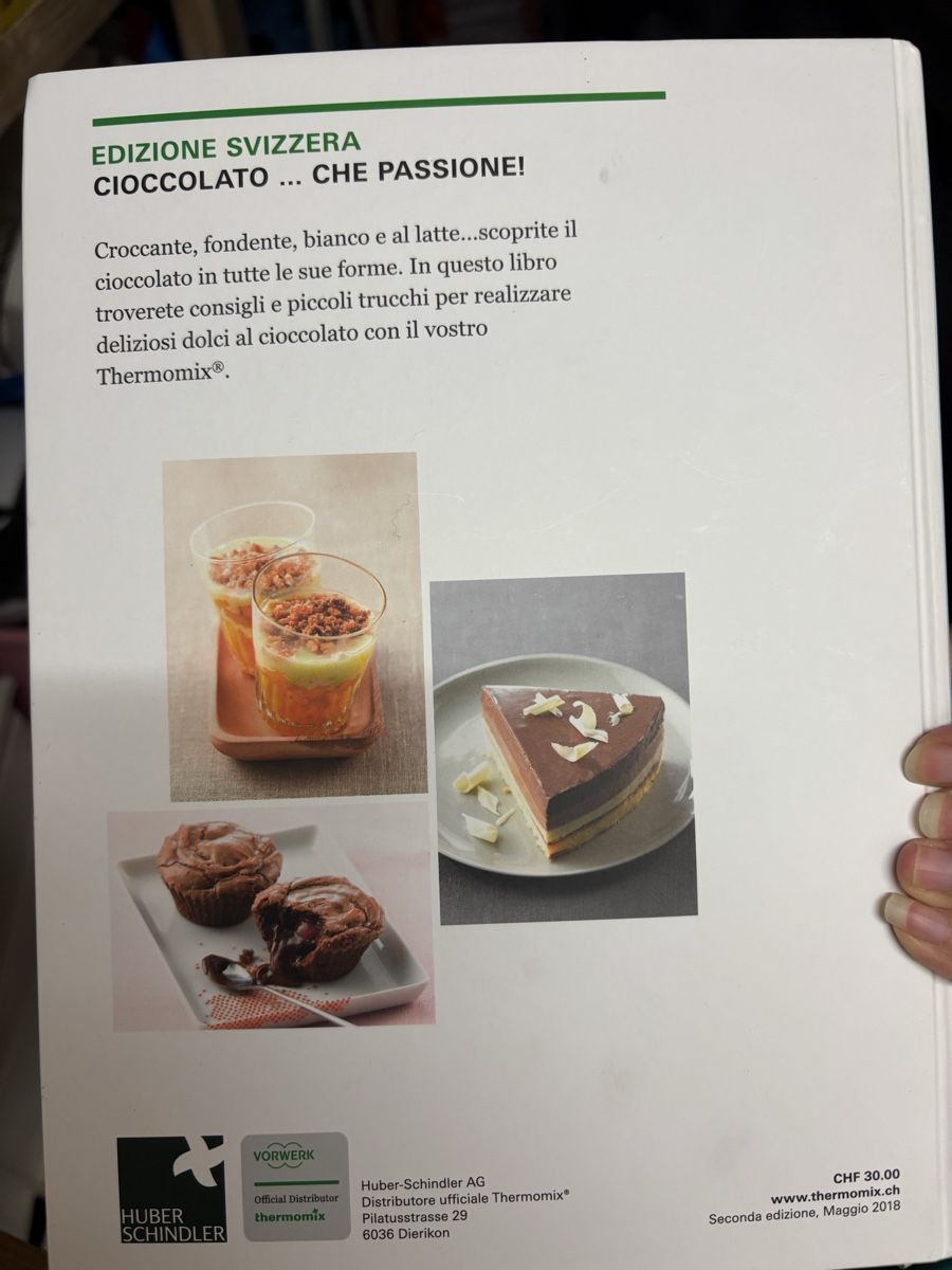 Bücher: Buch/ Libro Cioccolato che passione  – Gebraucht aus Spreitenbach von Armadio_Draghetti 1
