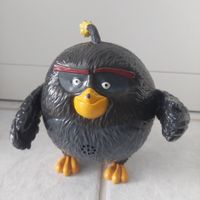 Angry Birds Figur, Bombe, schwarz
