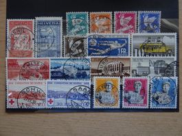 Tolles Lot Sondermarken aus 1924 - 1944 ab CHF 1.--