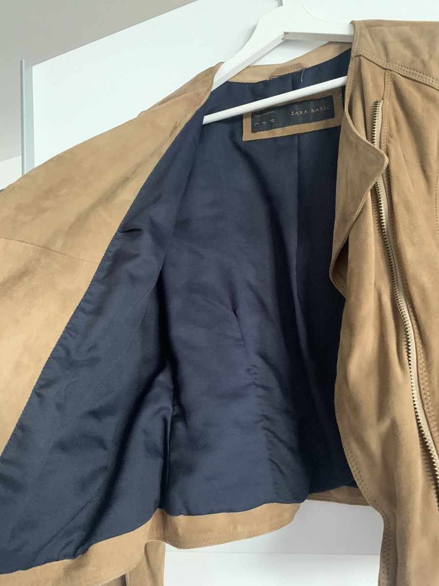 Giacche: Zara echtleder beige jacke – Usato da Zürich venduto da Nikuska32 2