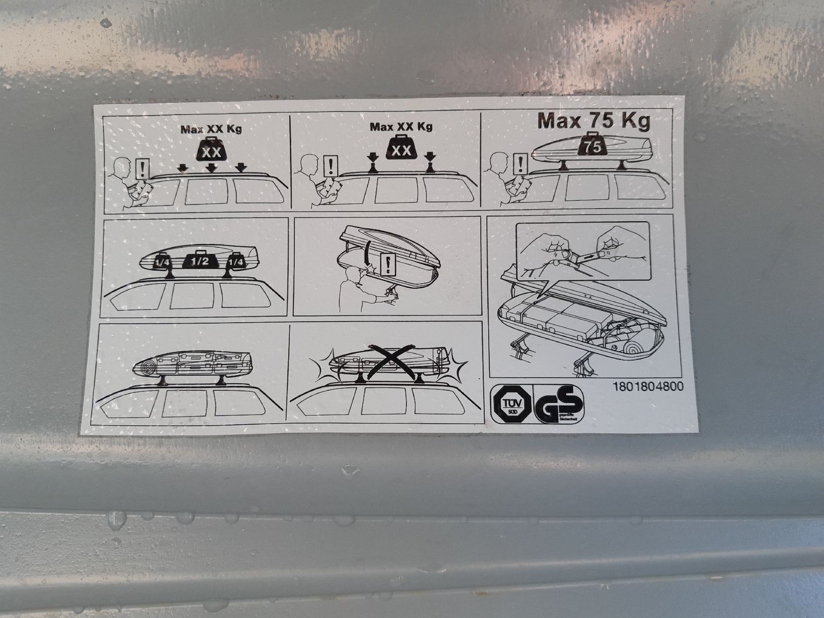 Thule Dachboxen: Coffre de toit Thule Atlantis 600 – Gebraucht aus Ollon VD von bou_8rf9 4