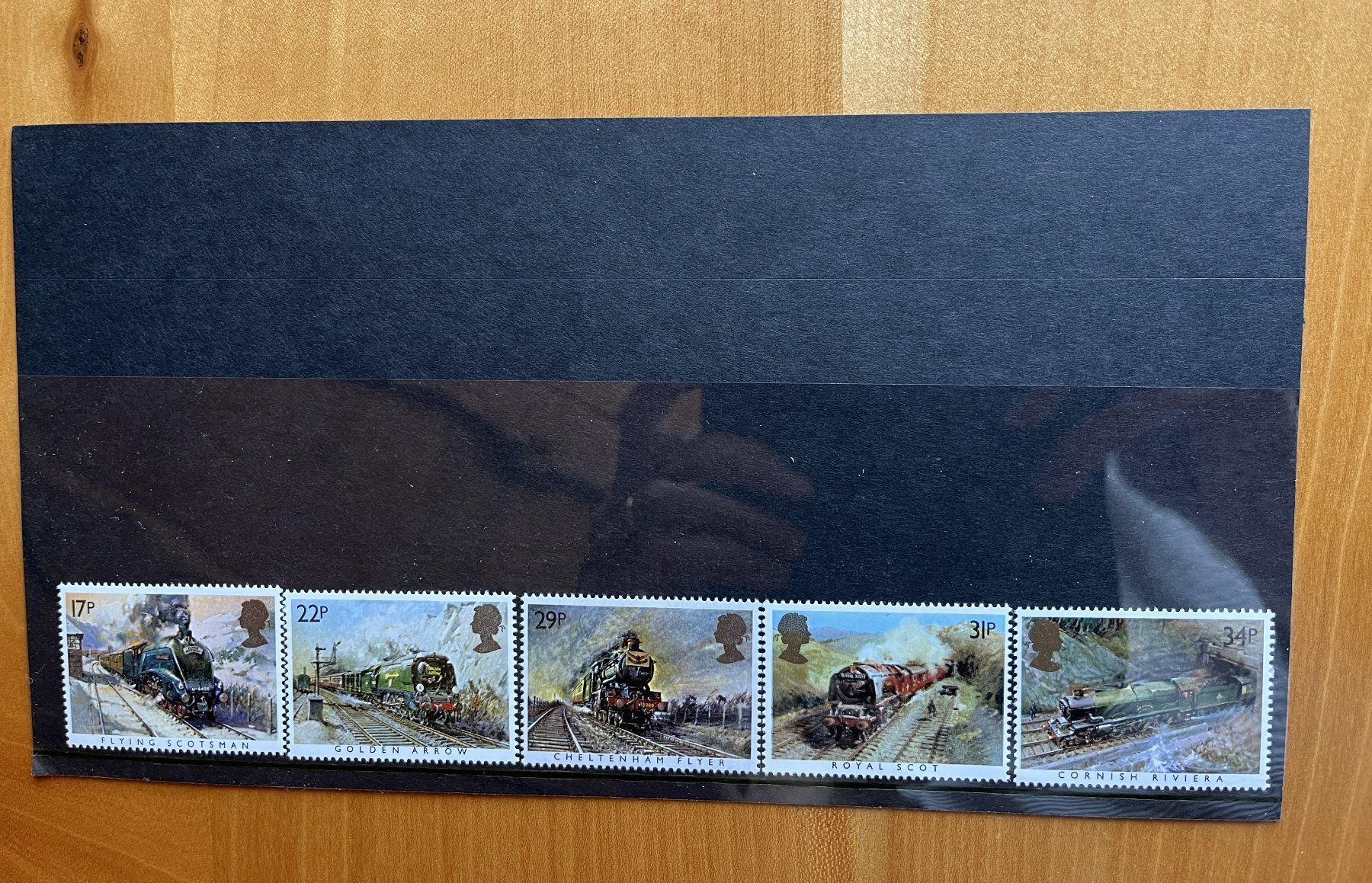 Tutti i francobolli: Briefmarken Royal Mail Mint Stamps, Dampf-Eisenbahnen – Usato da Wiesendangen venduto da Frohberg 1