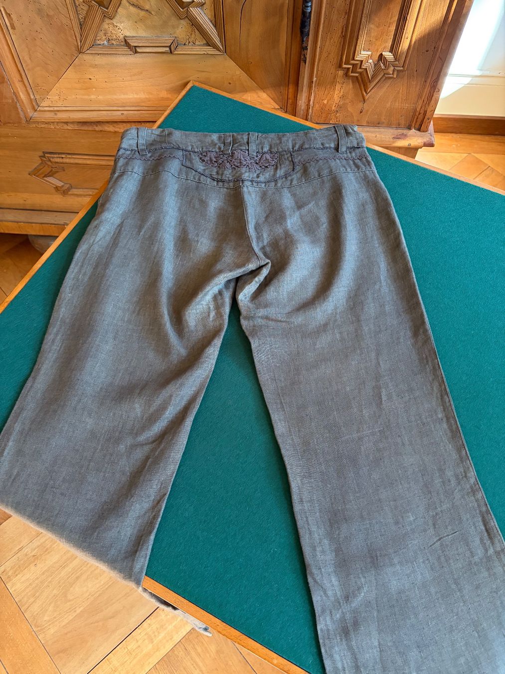 Nile Pantaloni: NILE Hose Gr. S  100 % Leinen – Usato da Interlaken venduto da Bona55 6