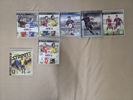 PlayStation 3 FIFA Sammlung – 7x Games – komplett