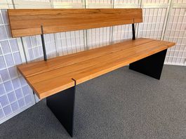 Sitzbank Wimmer ZWEIGL ZB70 Kernbuche massiv Wangen 160 cm