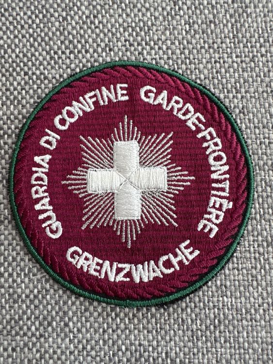 ORIGINAL Patch Grenzwache / Garde-Frontière (Neu und originalverpackt ...