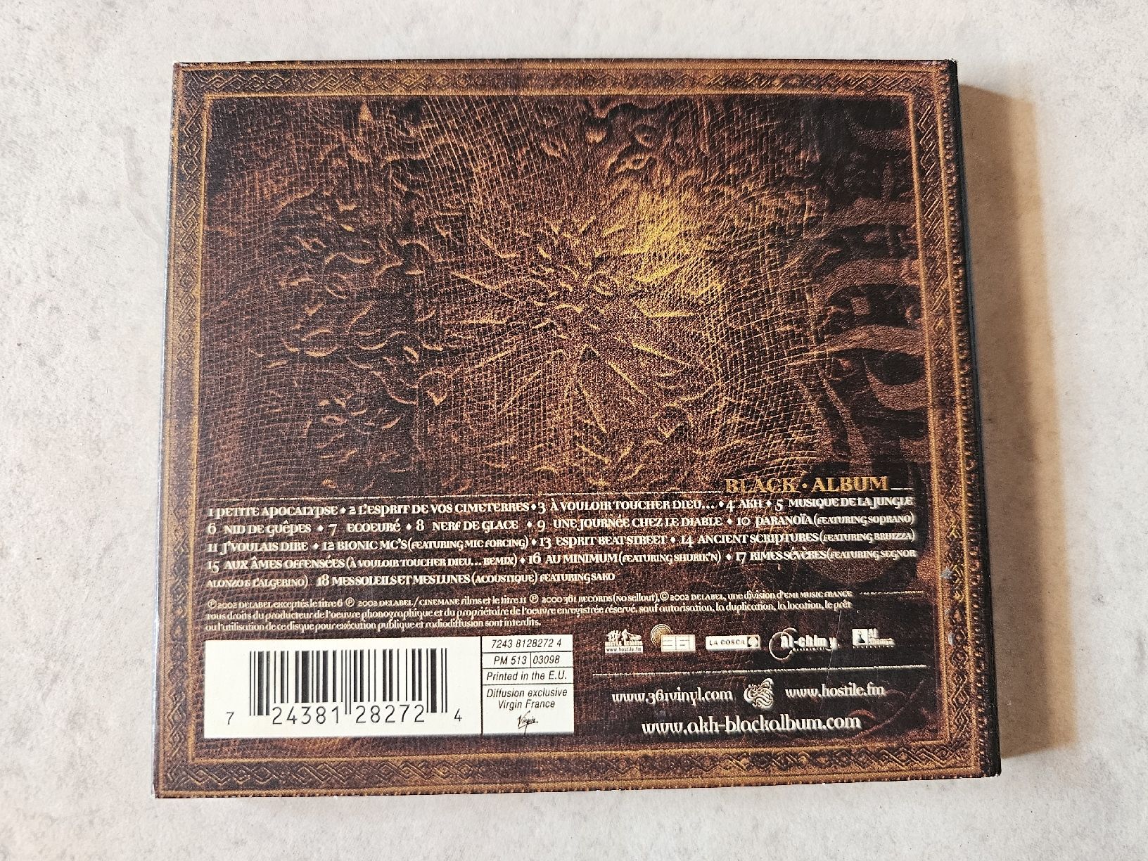 CD: Akhenation  -  Black Album – Usato da Schneisingen venduto da backstore24 1