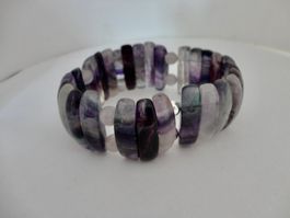 Fluorit/Calcit Armband