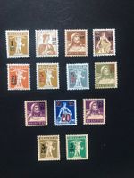 1915 - 1930 Aufbrauchsausgaben mit neuen Wertaufdrucken  **