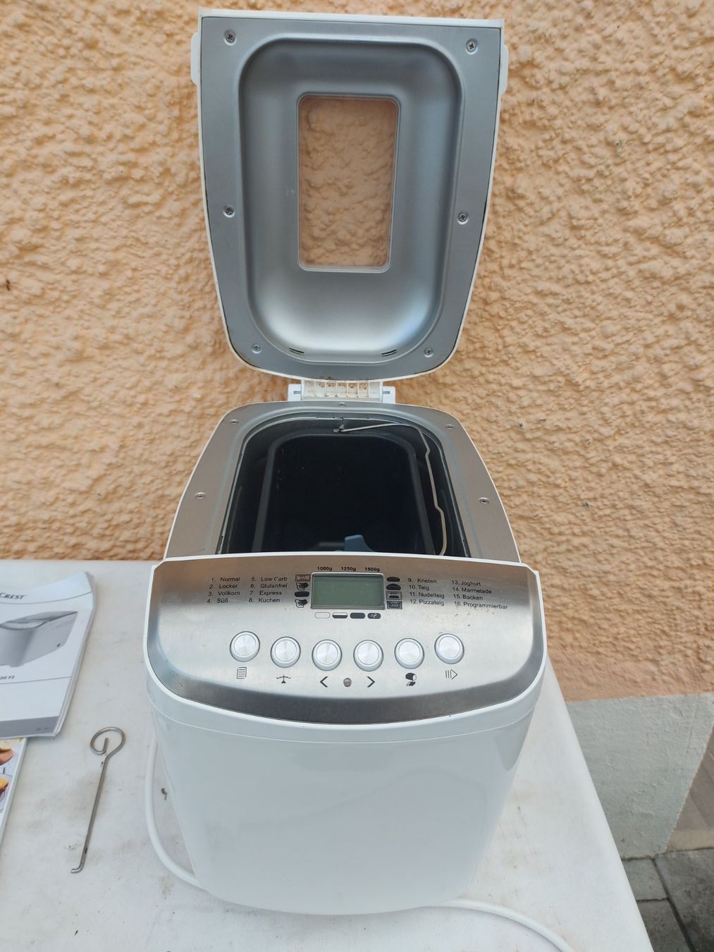 SilverCrest Elettrodomestici da cucina: Brotbackautomat SilverCrest mit 16 Programmen gebraucht – Usato da Rheinau venduto da profitronic.shop 8