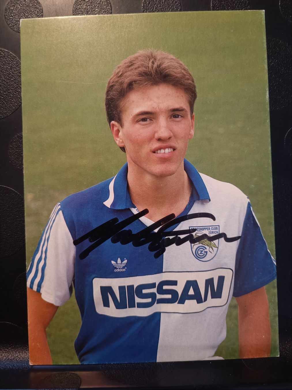 Autografi: Mats Green - handsignierte GC Autogrammkarte – Usato da Menziken venduto da Artographs