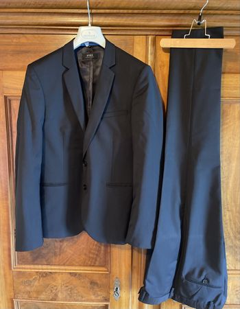 Costume YVES PURE EXTRA FINE MERINO WOOL anthracite T38