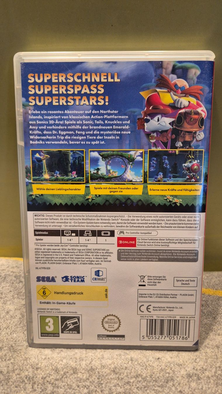 Sega Jeux: Sonic Superstars, neuwertig – D'occasion à Frick par Miranmao 1