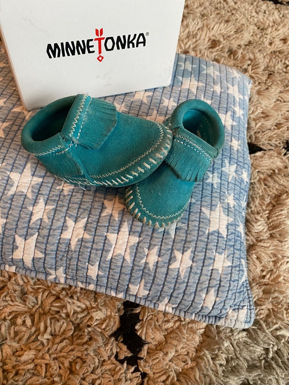 Schuhe für Jungen: Minnetonka Lederschuhe Finken – Gebraucht aus Buchs ZH von crazyhandbaggirl123 1