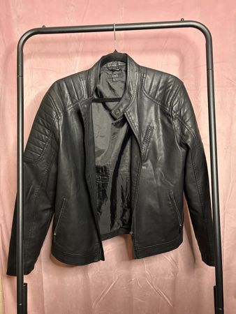 OVS Synthetic Leather Jacket Size M
