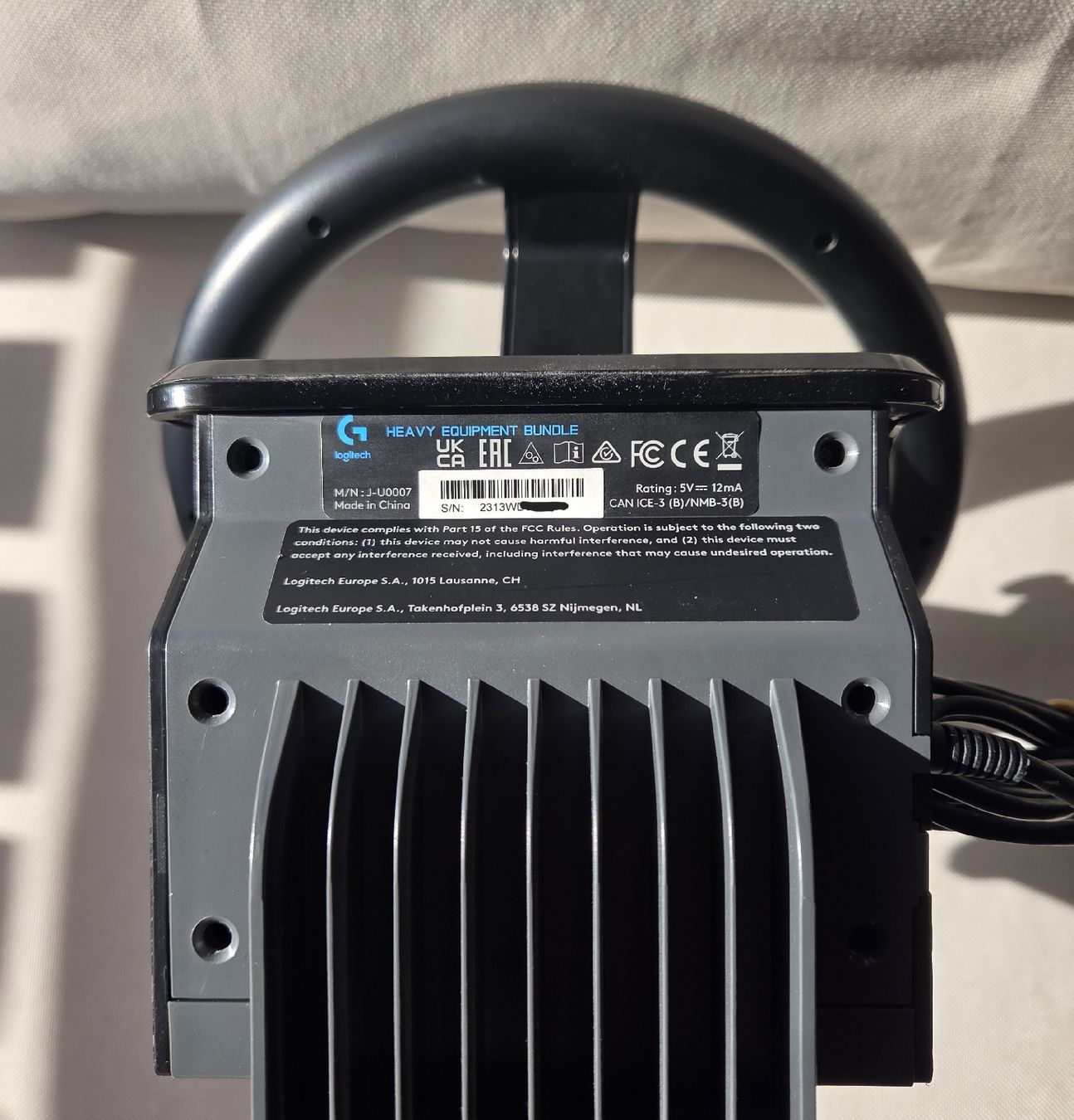 Logitech Controller: Logitech G Saitek Farm Sim Controller Lenkrad und Pedale – Gebraucht aus Berikon von Vintage_Touch 4