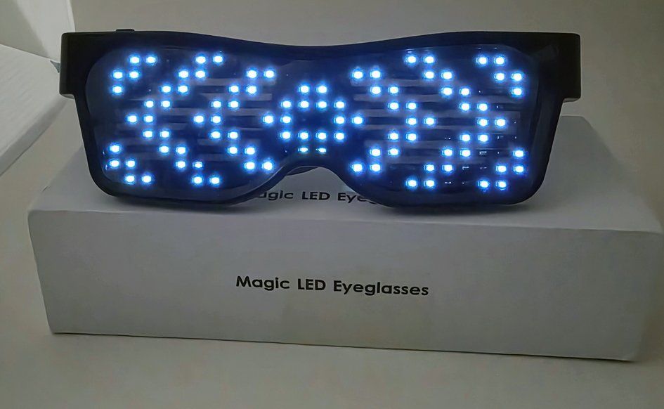 Occhiali & Lenti: Funky Led Glasses (Blau) – Nuovo (secondo la descrizione) da Zürich venduto da Numark 2