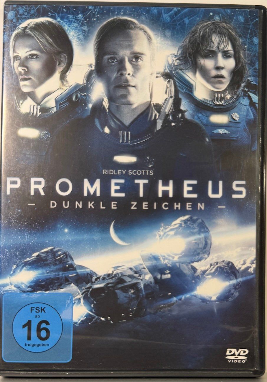 Tutti i DVDs: DVD PROMETHEUS - DUNKLE ZEICHEN - RIDLEY SCOTTS – Usato da Wisen venduto da gigisna
