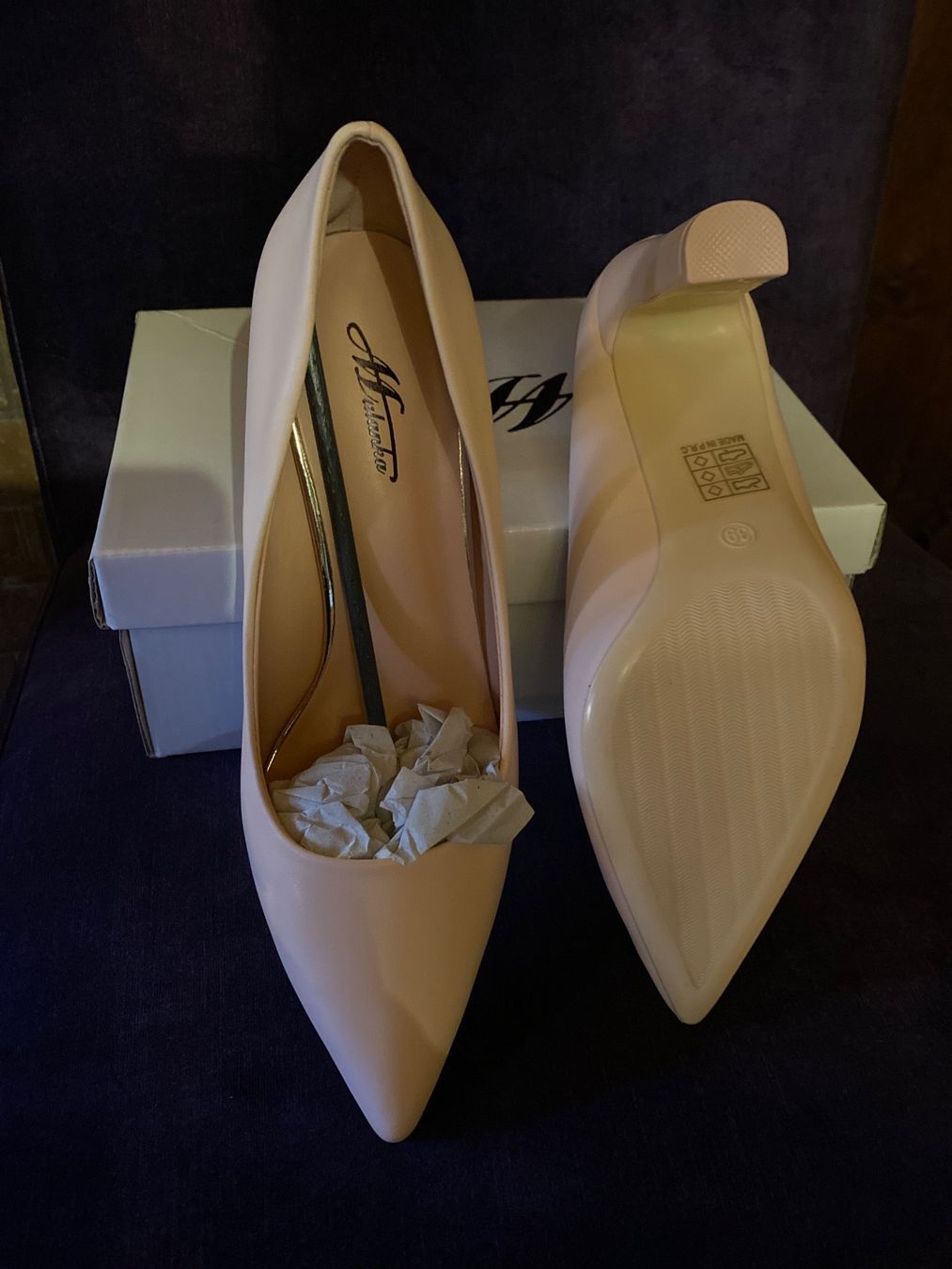 Damenschuhe: DAMEN SCHUHE PUMPS-ROSA – Neu und originalverpackt aus Meienried von ManuelaBoutique 4