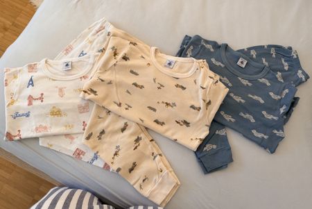 3er-Set Schlafanzüge Petit Bateau 128cm