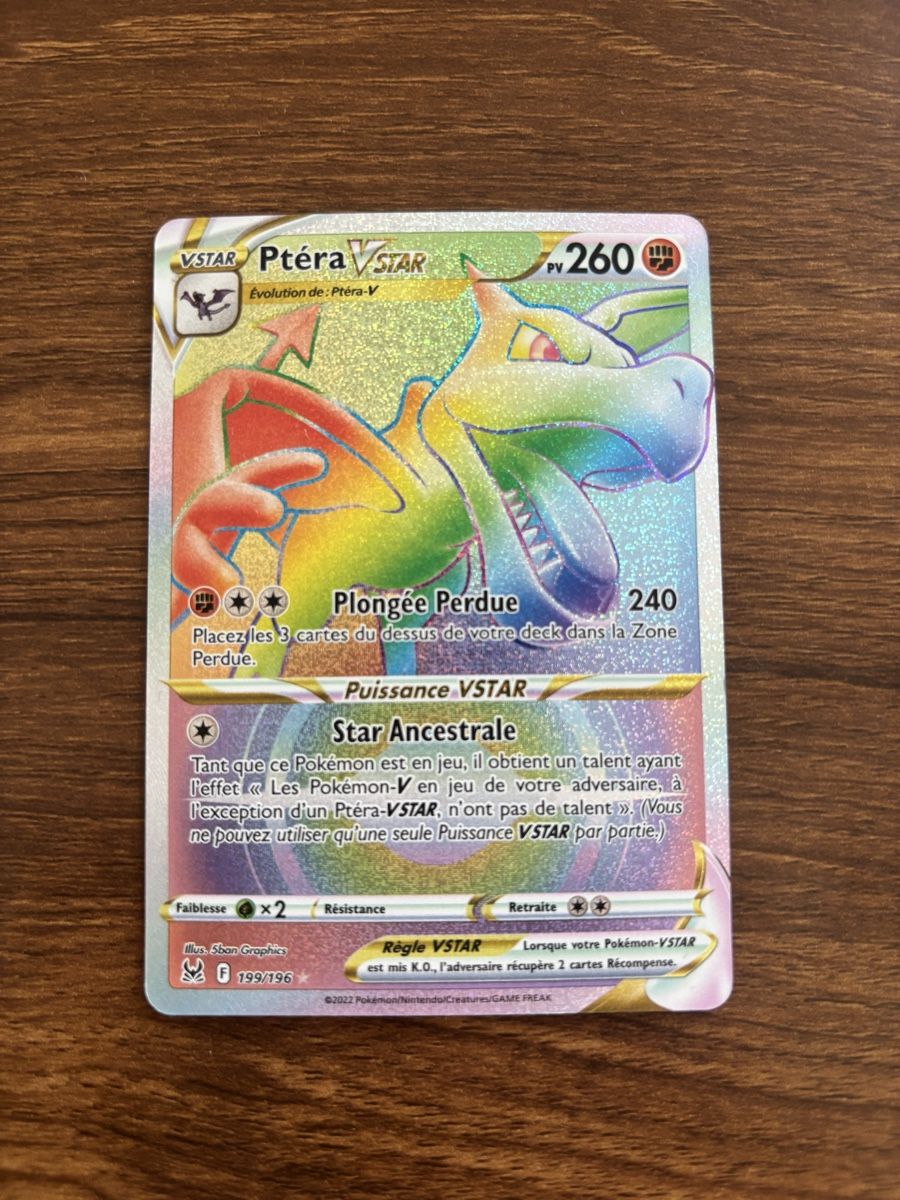 Pokémon Sammelbilder & Trading cards: Ptéra VSTAR 199/196 – Gebraucht aus Delémont von Popcultureee 1