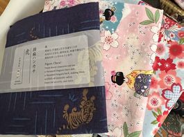 Deko Tücher Halstuch Geschenk Japan Acessoir