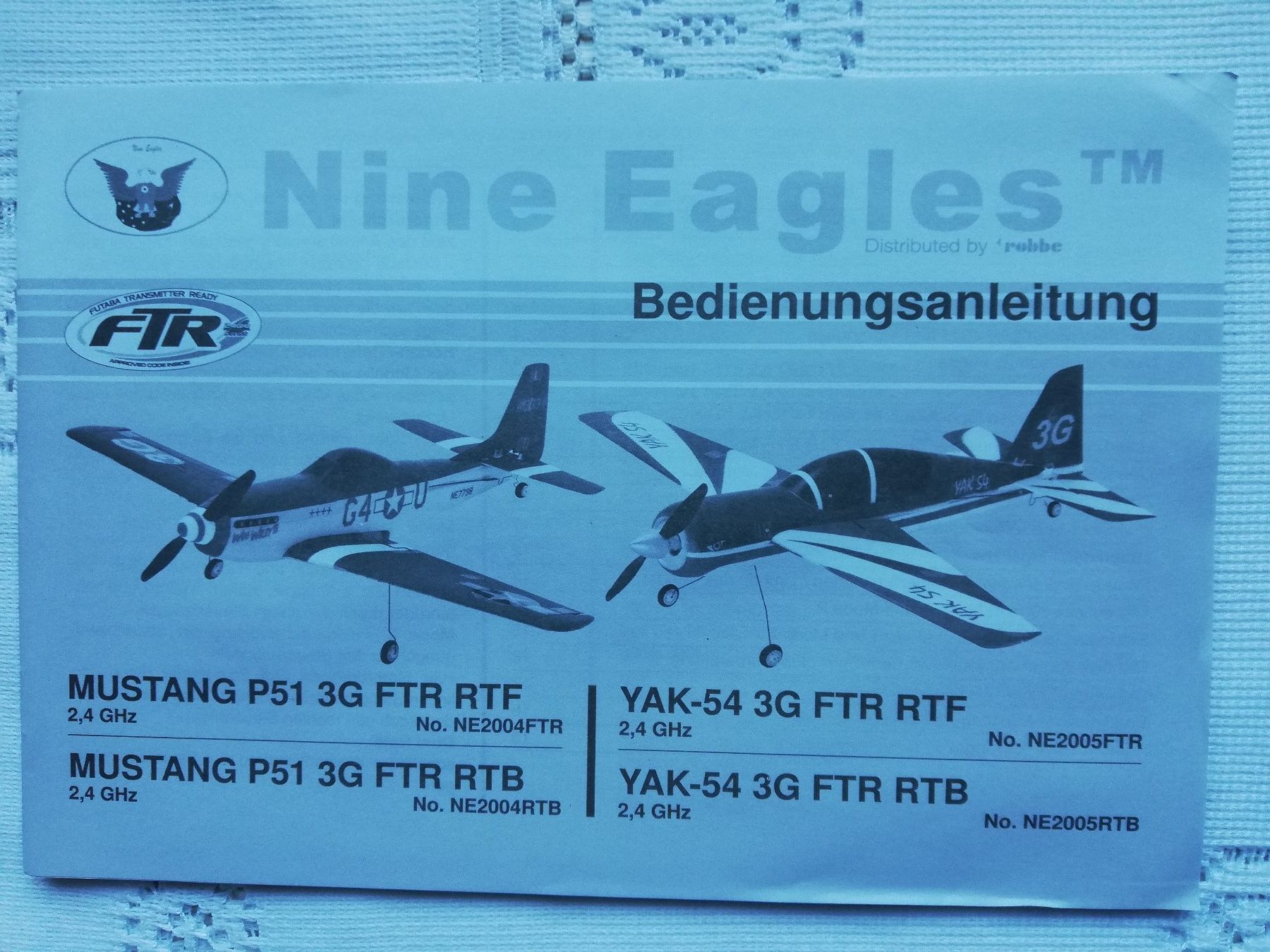 Modellismo RC: ROBBE Nine Eagles YAK 54 3G RC Flugzeug – Nuovo e nell'imballaggio originale da Flüh venduto da AMS-Modellbau 3