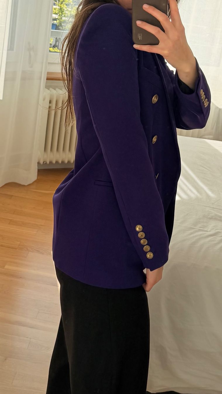 Zara Giacche: Purple Zara Jacket XS – Usato da Zürich venduto da martan 1